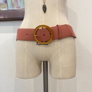 Charles & Keith 2" Wide curved Dress Belt - size Lg large